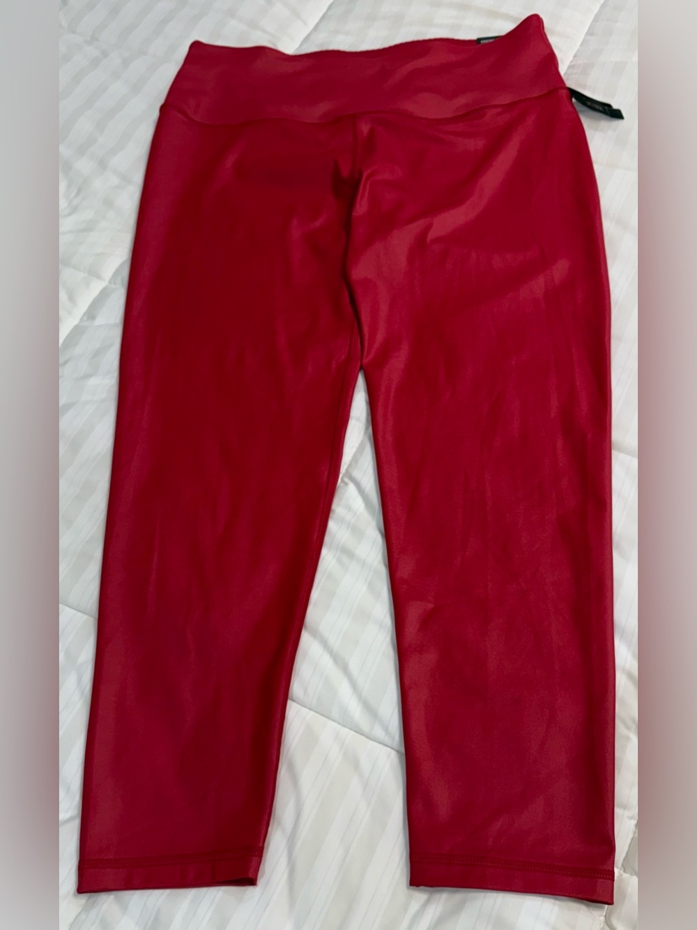 Victoria's Secret Sport Knockout Tight Red 7/8  Size XL. NWT